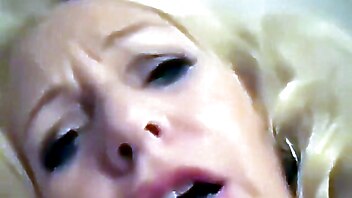 Gargles jizz for your enjoyment, Big boobs blonde sucker, Granny big tits, Huge tits granny pov, Blonde granny